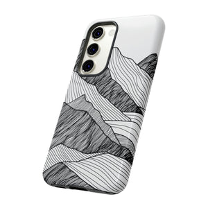 Mountain Line Art Android Case (Protective) Phone Case