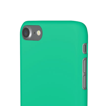 Caribbean Green iPhone Case (Slim) Phone Case