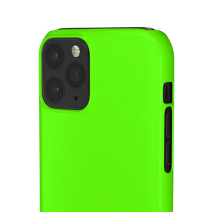 Bright Green iPhone Case (Slim) Phone Case