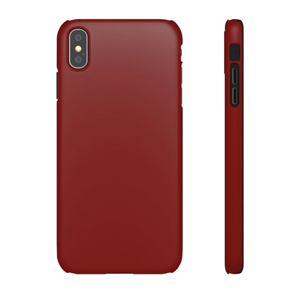 Falu Red iPhone Case (Slim) iPhone XS MAX Matte Phone Case