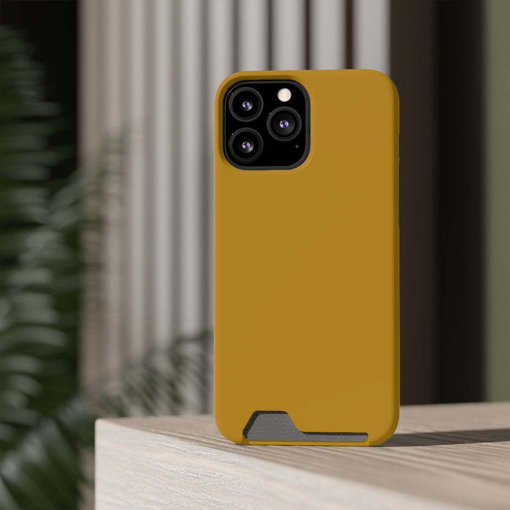 Dark Golden rod iPhone Case (Card) Phone Case