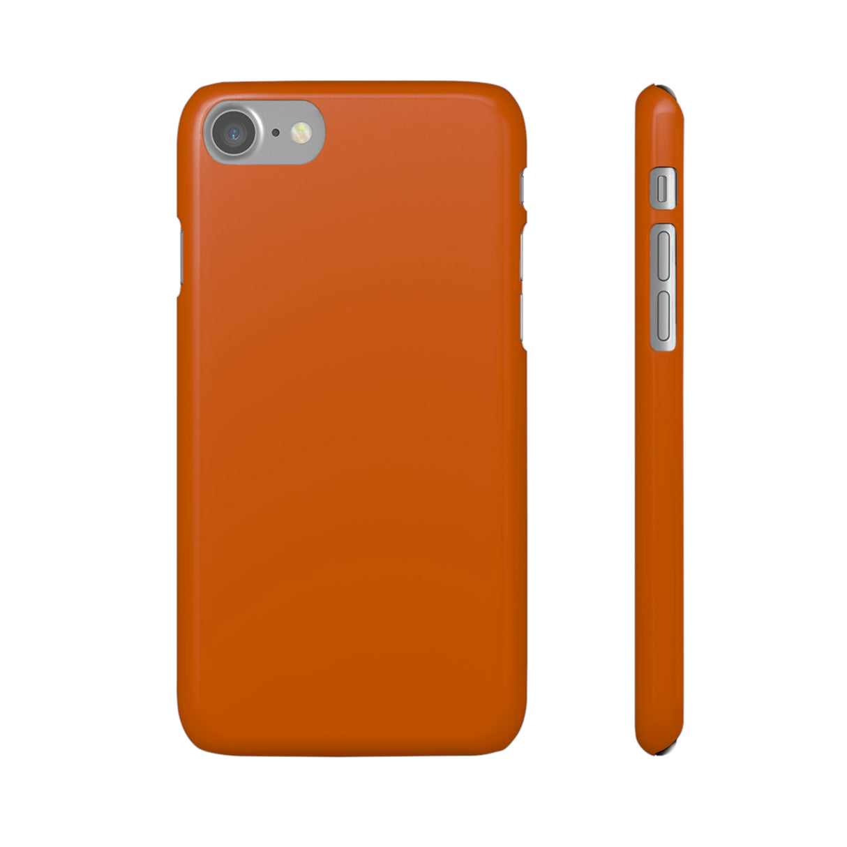 Burnt Orange iPhone Case (Slim) iPhone 7 Glossy Phone Case