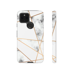 Marble Geometric Android Case (Protective) Google Pixel 5 5G Matte Phone Case