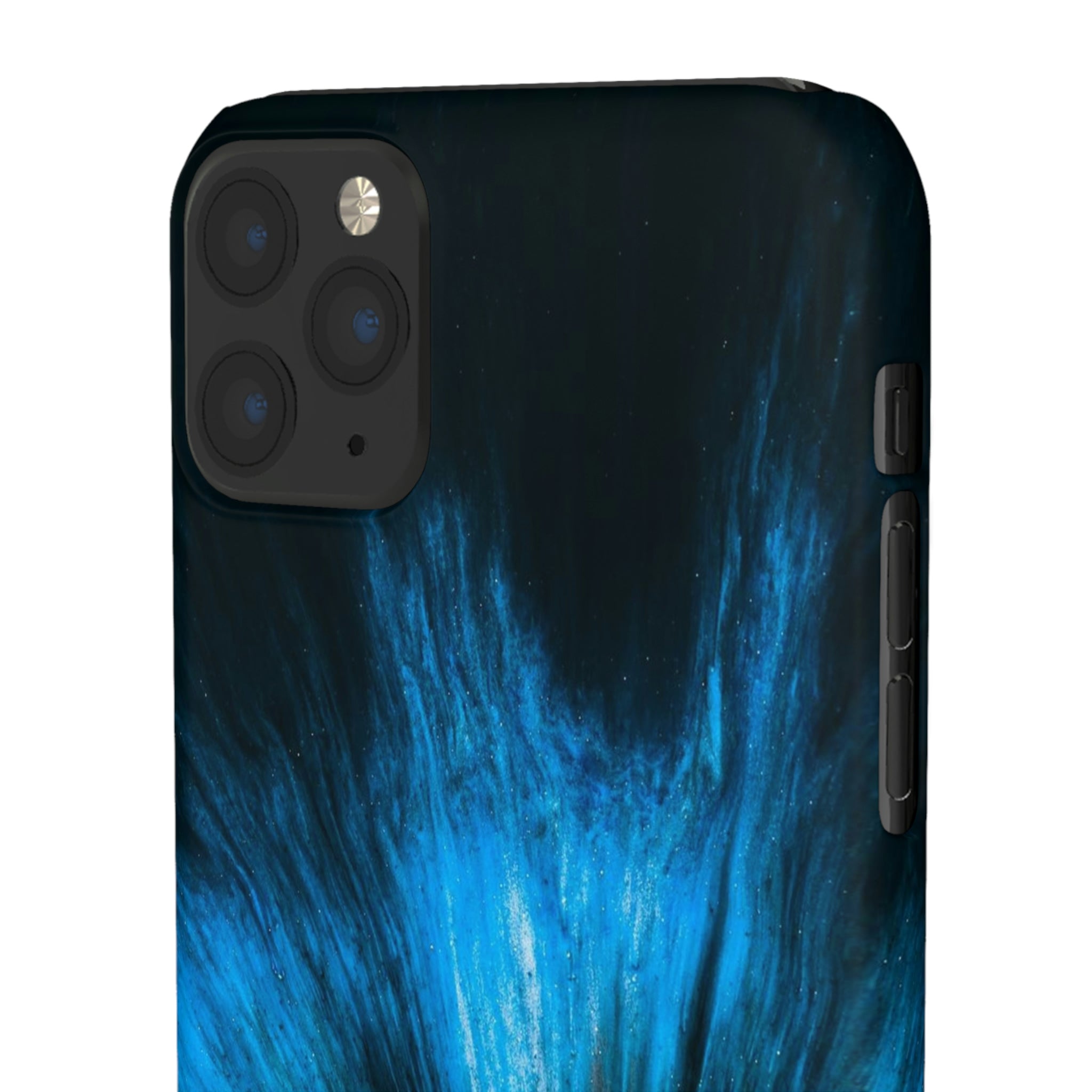 Midnight Shadow Ink Art iPhone Case (Slim) Phone Case