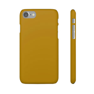 Dark Goldenrod iPhone Case (Slim) iPhone 7 Matte Phone Case