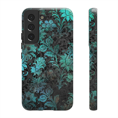 Shse Gothic Flower Samsung Case (Protective) Samsung Galaxy S22 Glossy Phone Case