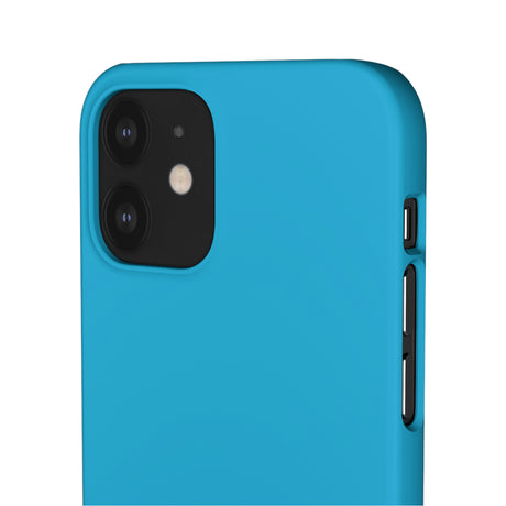 Bright Cerulean iPhone Case (Slim) Phone Case