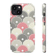 Japanese Flower Pattern iPhone Case (Protective) iPhone 13 Glossy Phone Case