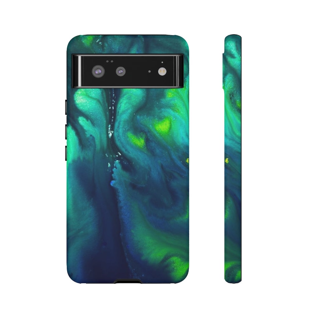 Northen Light Ink Art Android Case (Protective) Google Pixel 6 Matte Phone Case