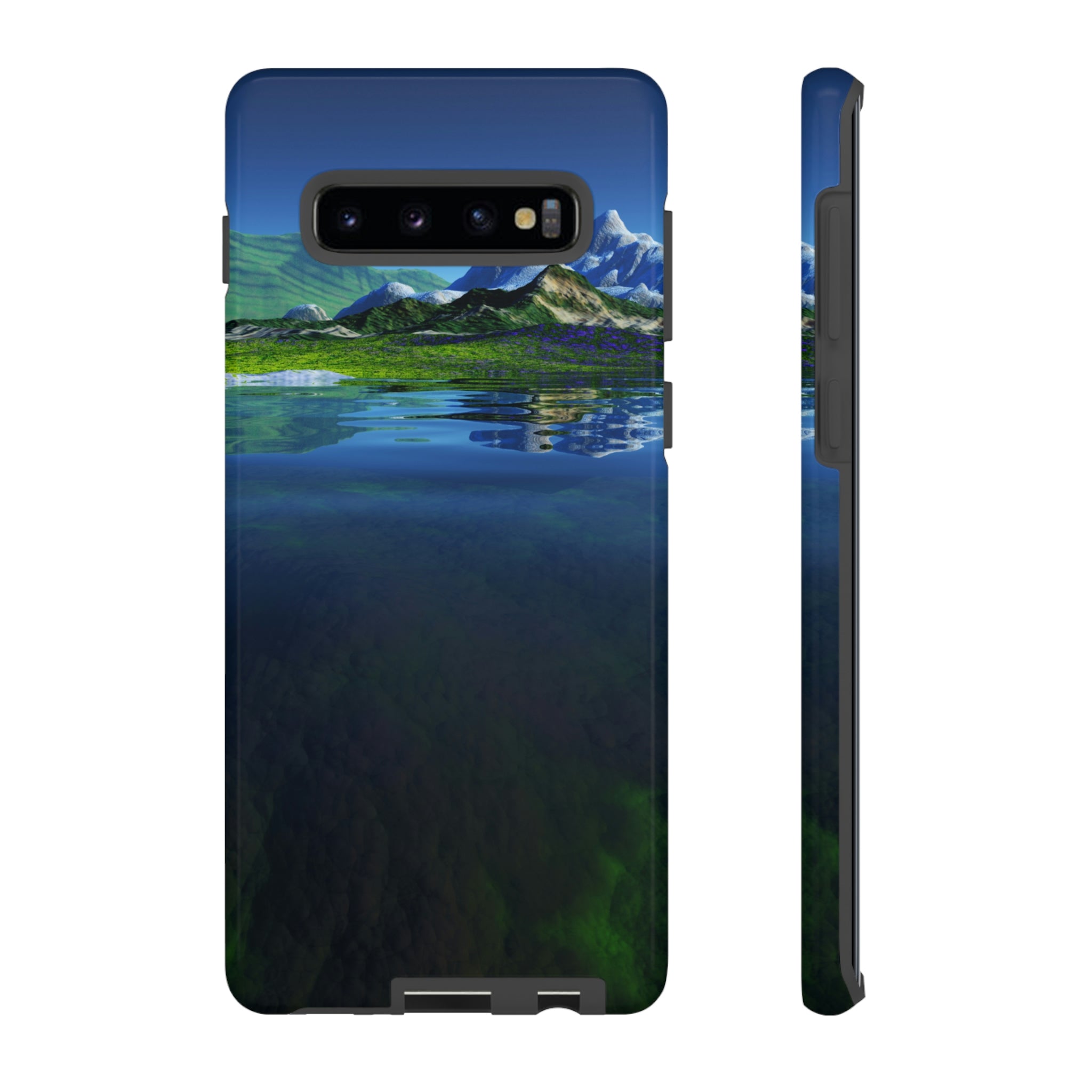 Mountain Lake Android Case (Protective) Samsung Galaxy S10 Plus Glossy Phone Case