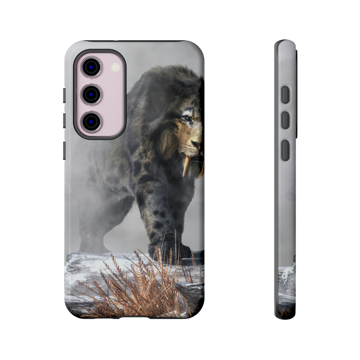 Saber Tooth Android Case (Protective) Samsung Galaxy S23 Plus Glossy Phone Case