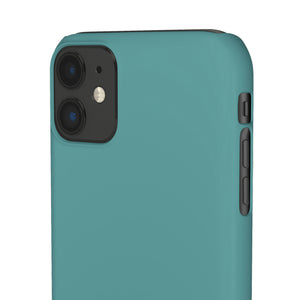 Cadet Blue iPhone Case (Slim) Phone Case