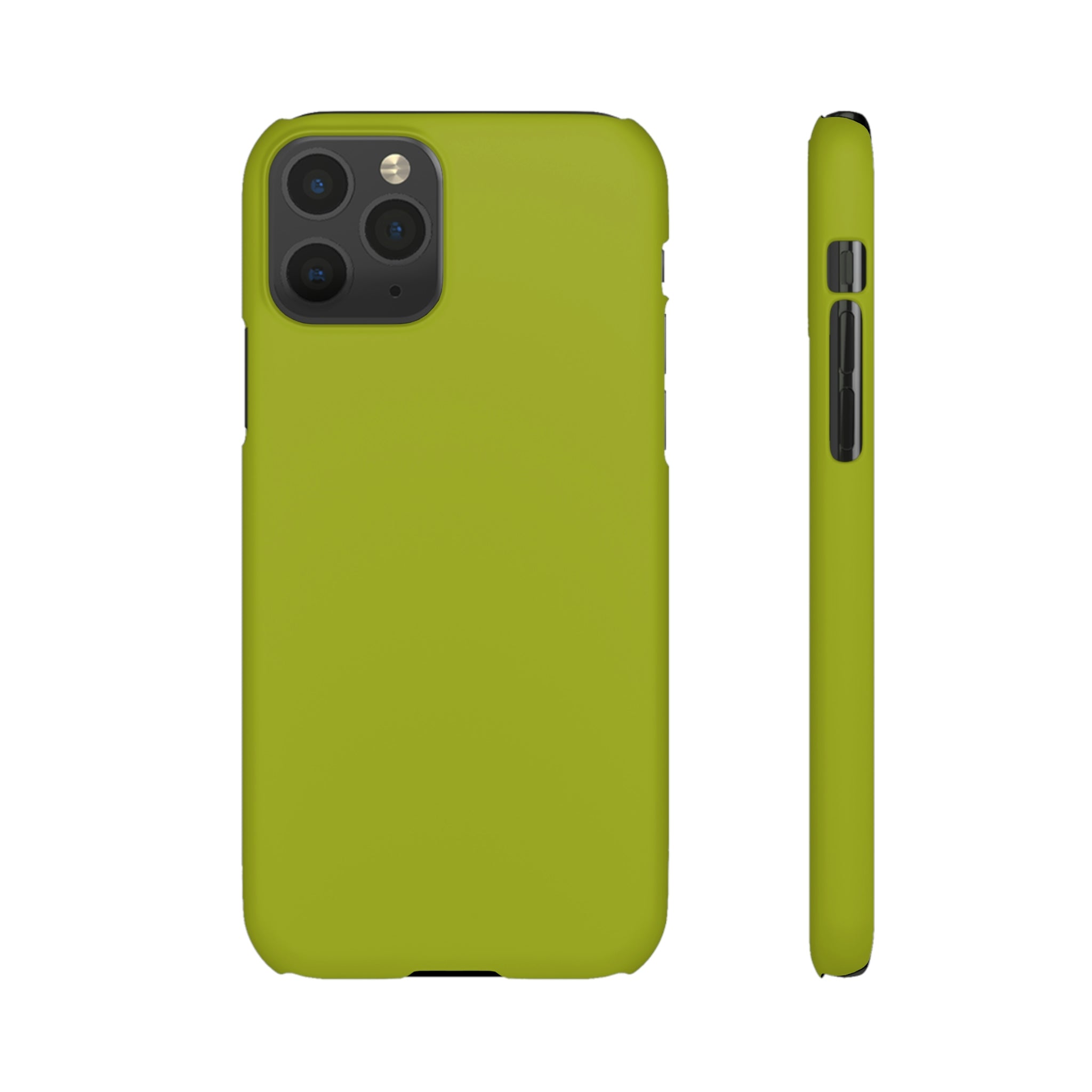 Citron Yellow iPhone Case (Slim) iPhone 11 Pro Matte Phone Case