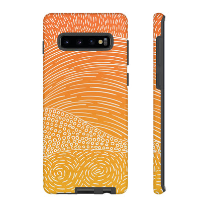 Minimalist Line Art Android Case (Protective) Samsung Galaxy S10 Plus Glossy Phone Case