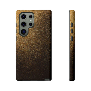 Dark Gold Android Case (Protective) Samsung Galaxy S23 Ultra Matte Phone Case