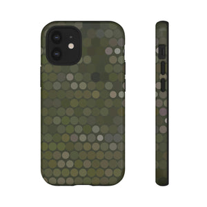 Military Dot Camo Phone case iPhone 12 Mini Glossy Phone Case