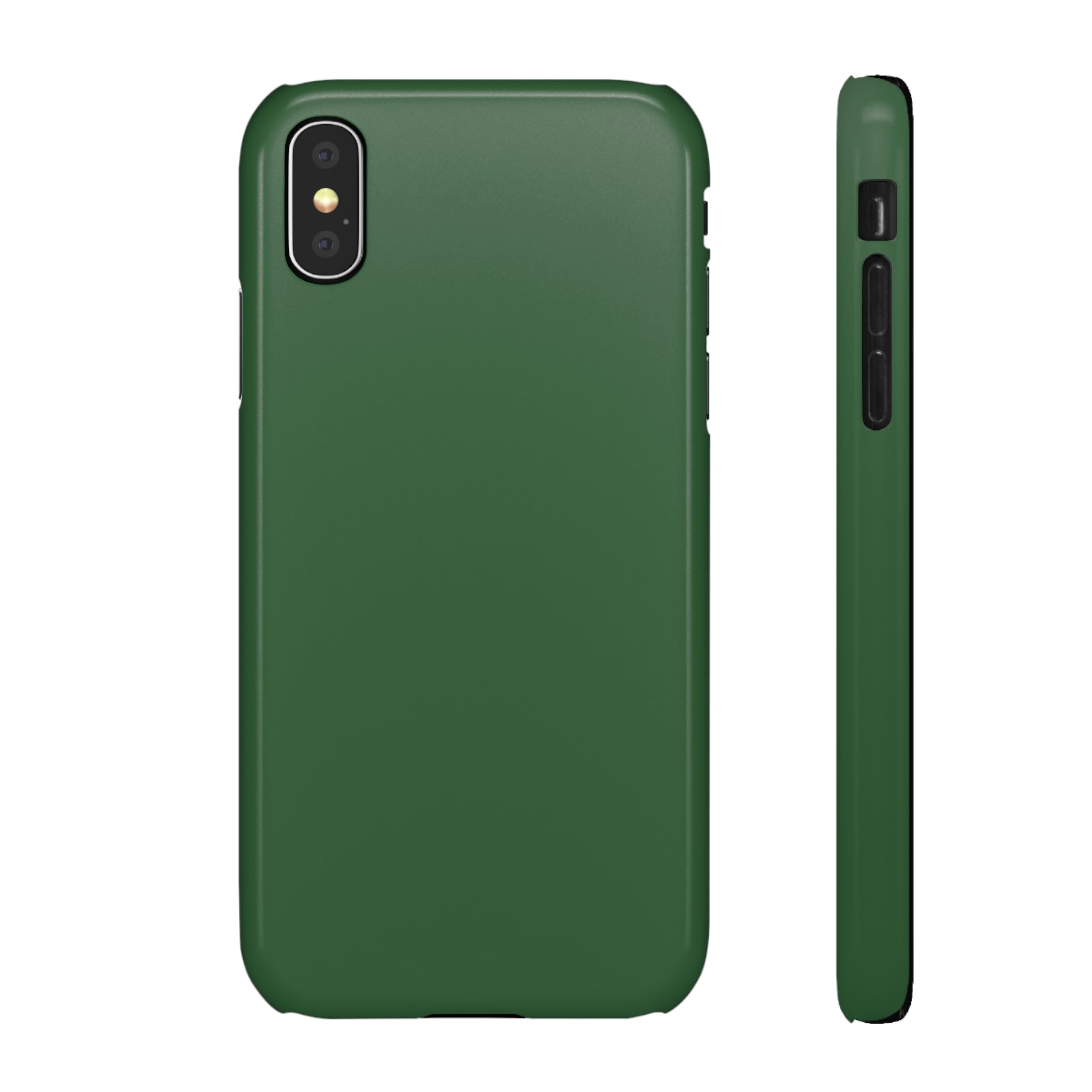 Hunter Green iPhone Case (Slim) iPhone X Glossy Phone Case