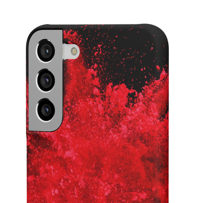 Red Explosion Samsung Case (Slim) Phone Case