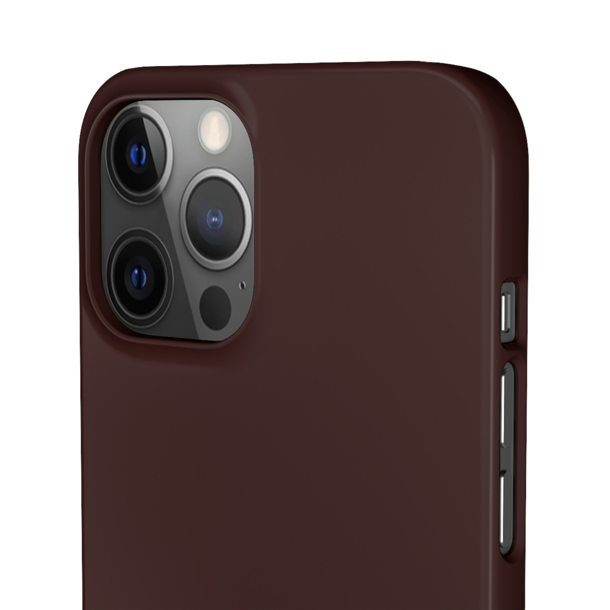 Dark Sienna Purple iPhone Case (Slim) Phone Case