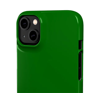 Dark Green iPhone Case (Slim) Phone Case