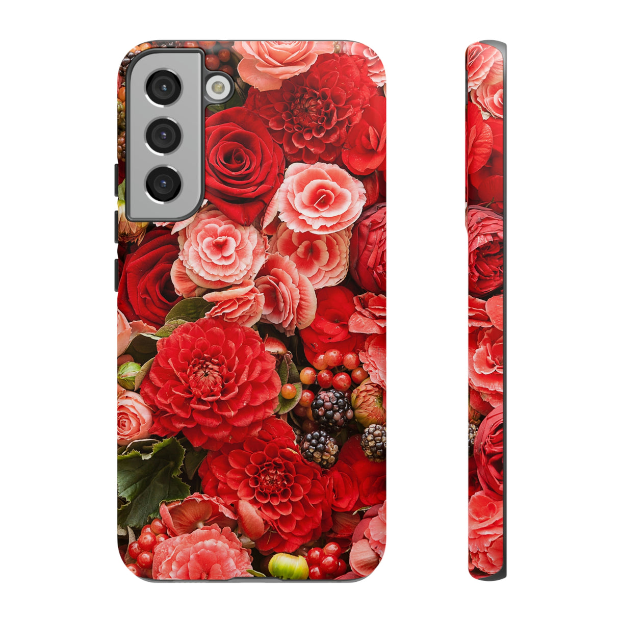 Flower Wall Android Case (Protective) Samsung Galaxy S22 Plus Matte Phone Case