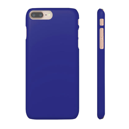 Cosmic Cobalt Blue iPhone Case (Slim) iPhone 8 Plus Matte Phone Case