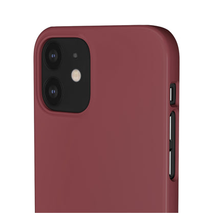 Cordovan Purple iPhone Case (Slim) Phone Case