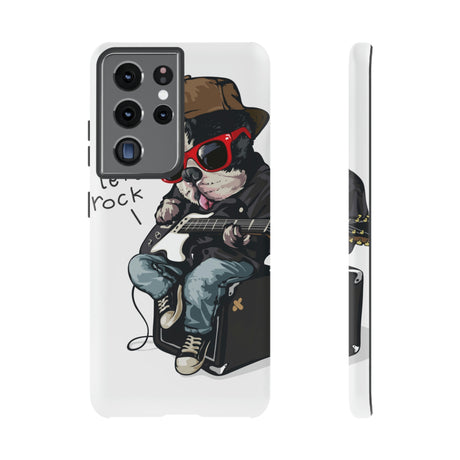 Rock n Roll Dog Android Case (Protective) Samsung Galaxy S21 Ultra Matte Phone Case