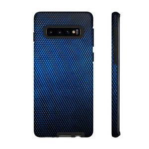 Blue Metal Android Case (Protective) Samsung Galaxy S10 Matte Phone Case