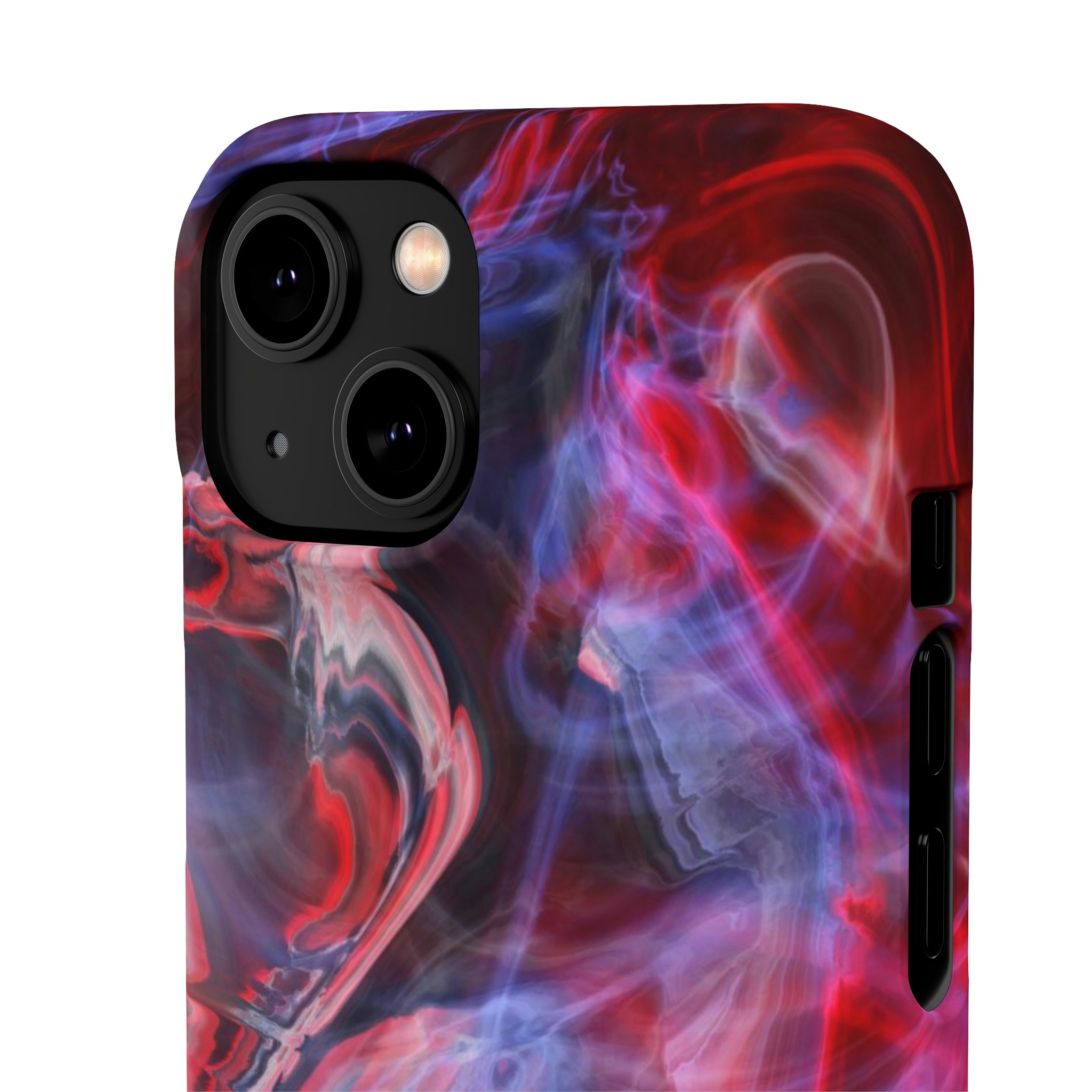 Red Marble iPhone Case (Slim) Phone Case