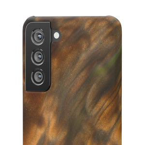 Gold Sand Ink Art Android Case (Slim) Phone Case