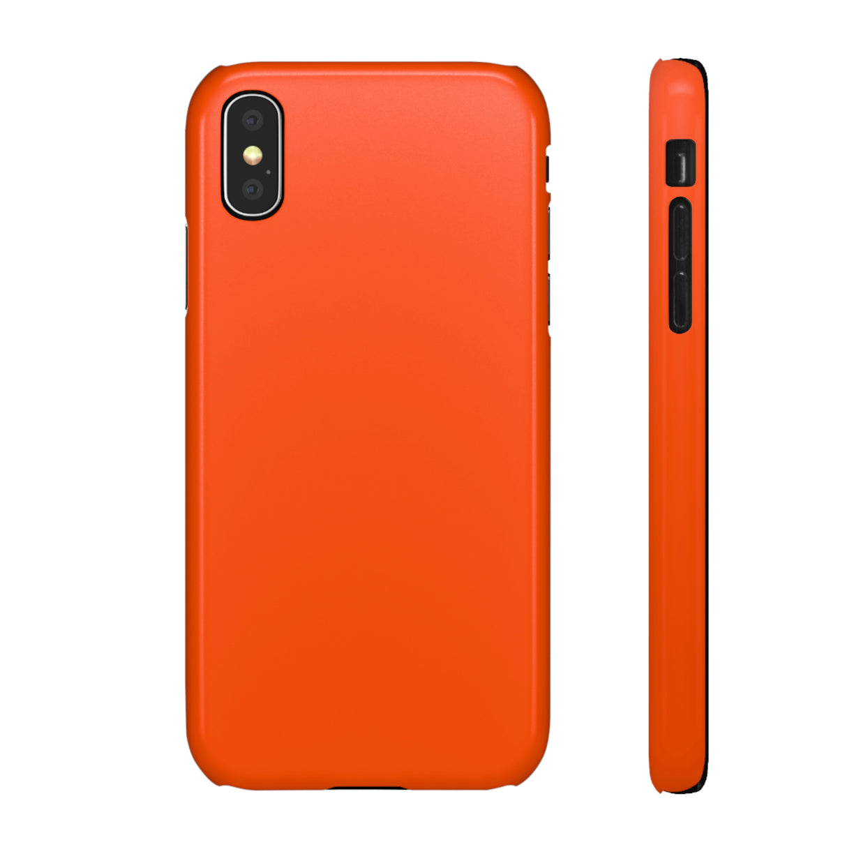 International Orange iPhone Case (Slim) iPhone X Glossy Phone Case