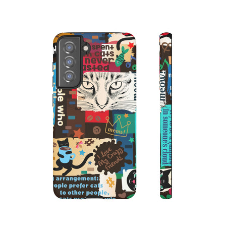 Cat Collage Android Case (Protective) Samsung Galaxy S21 FE Matte Phone Case