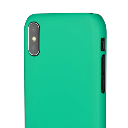 Caribbean Green iPhone Case (Slim) Phone Case