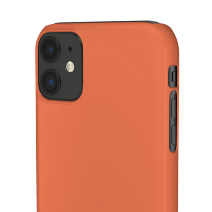 Burnt Sienna iPhone Case (Slim) Phone Case