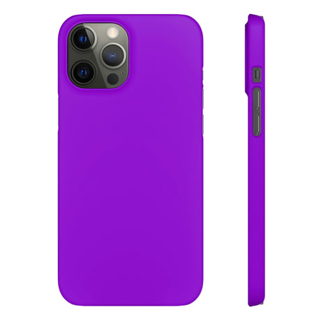 Dark Violet iPhone Case (Slim) iPhone 12 Pro Max Matte Phone Case