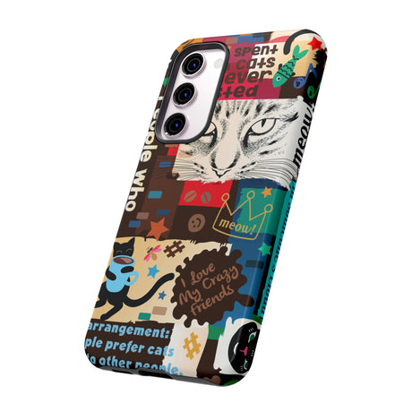 Cat Collage Android Case (Protective) Phone Case