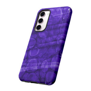 Purple Ebru Art Android Case (Protective) Phone Case