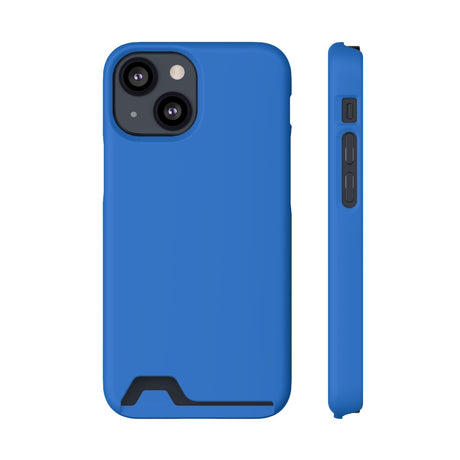 Bright Navy Blue iPhone Case (Card) iPhone 13 Mini Matte With gift packaging Phone Case