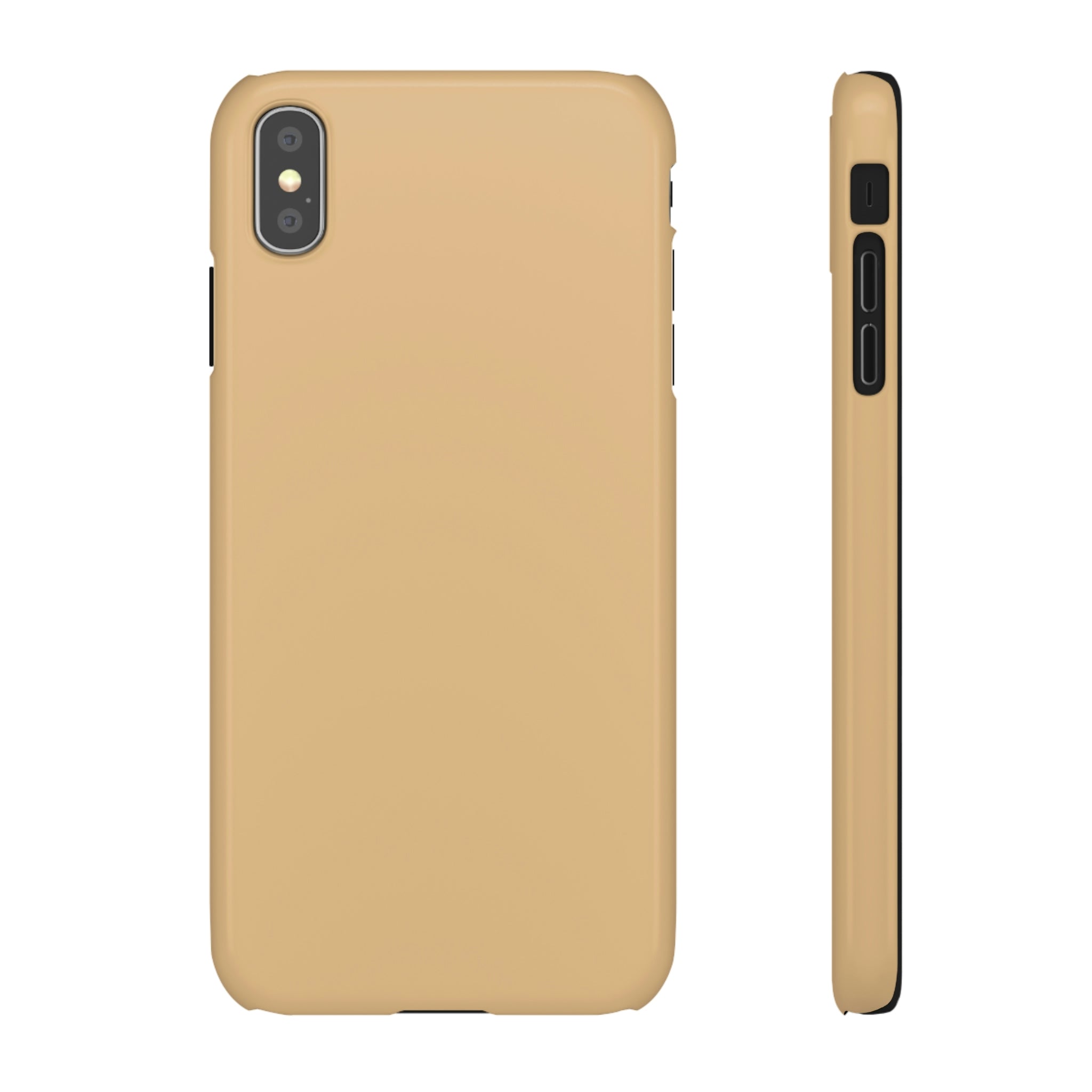 Burlywood iPhone Case (Slim) iPhone XS MAX Glossy Phone Case