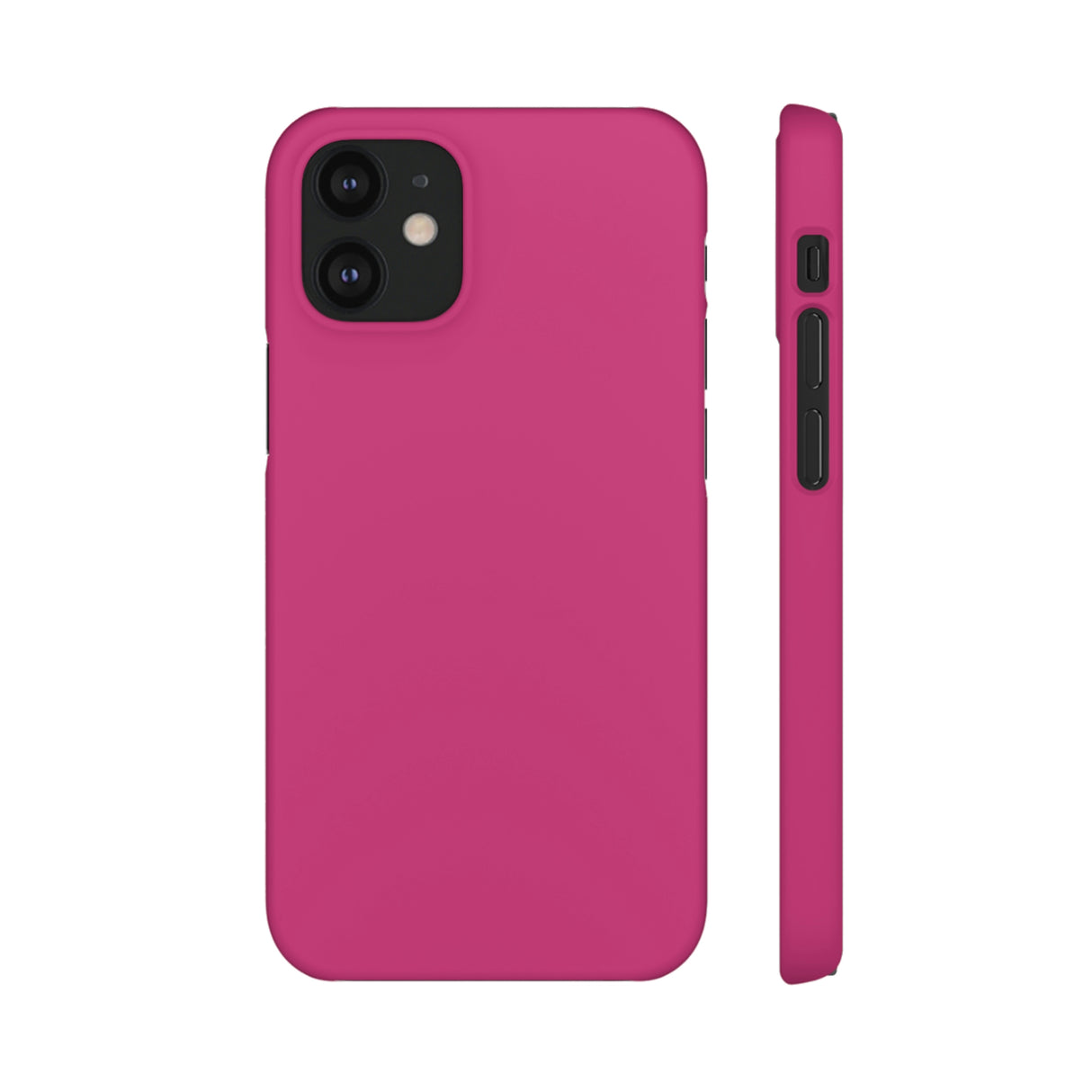 Fuchsia Purple iPhone Case (Slim) iPhone 12 Mini Matte Phone Case