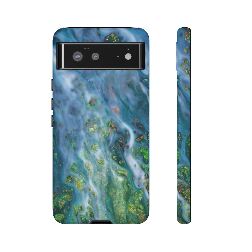 Forest Mist Ink Art Android Case (Protective) Google Pixel 6 Matte Phone Case