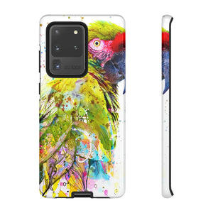 Colorful Parrot Android Case (Protective) Samsung Galaxy S20 Ultra Glossy Phone Case