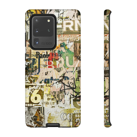 Grunge Vintage Poster Android Case (Protective) Samsung Galaxy S20 Ultra Matte Phone Case