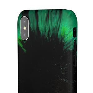 Northen Star Gaze Ink Art iPhone Case (Slim) Phone Case