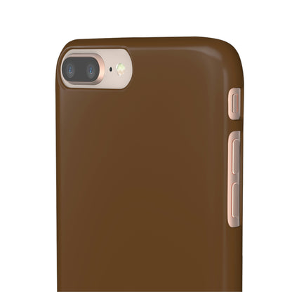 Dark Brown iPhone Case (Slim) Phone Case