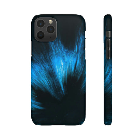 Midnight Shadow Ink Art iPhone Case (Slim) iPhone 11 Pro Matte Phone Case