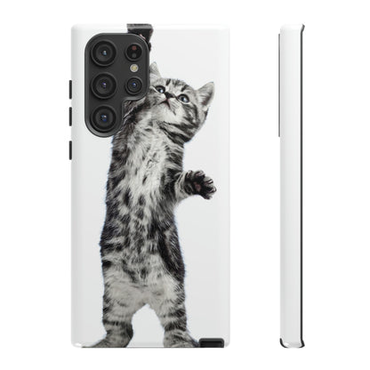 Playful Kitten Android Case (Protective) Samsung Galaxy S22 Ultra Glossy Phone Case