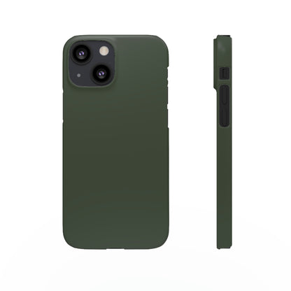 Kombu Green iPhone Case (Slim) iPhone 13 Mini Matte Phone Case