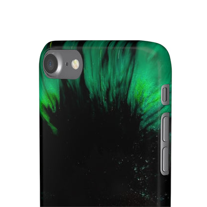 Northen Star Gaze Ink Art iPhone Case (Slim) Phone Case